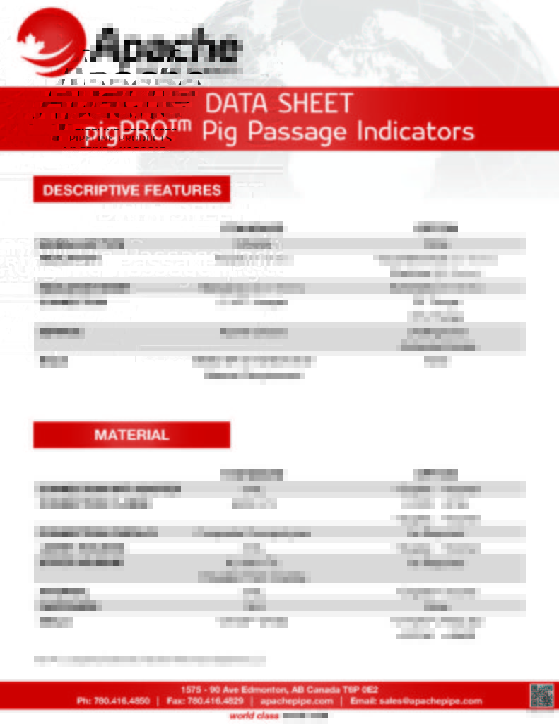 pigpro-datasheet_Page_1 pipeline pig apache pipeline products